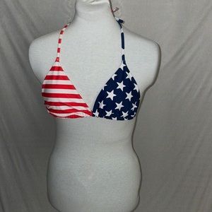 Suvimiga Stars & Stripes swim top Small NWOT
